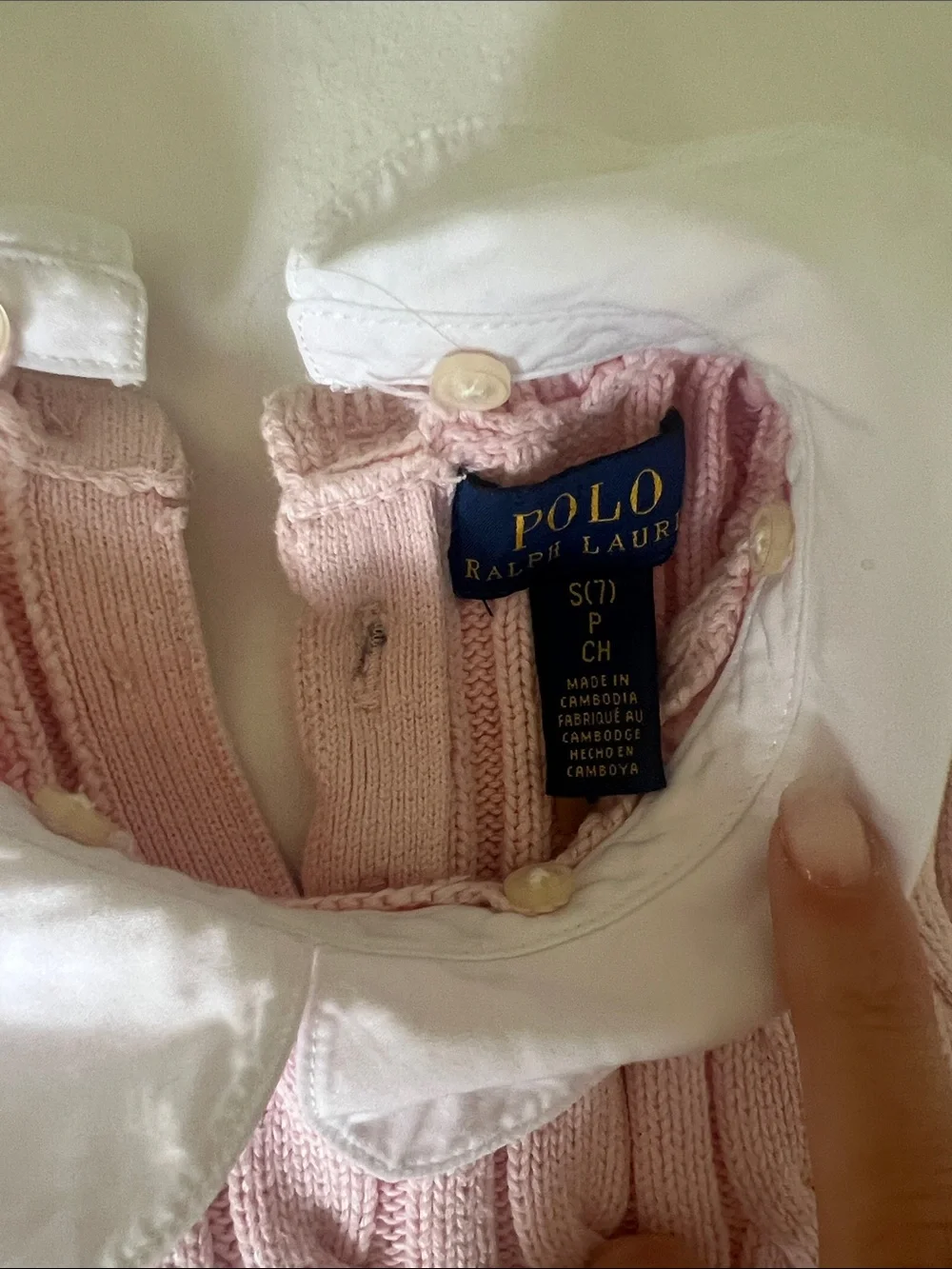 Ralph Lauren soft pale